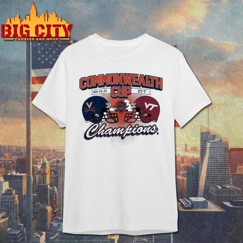 Virginia Cavaliers Commonwealth Cup Winner 2025 Shirt