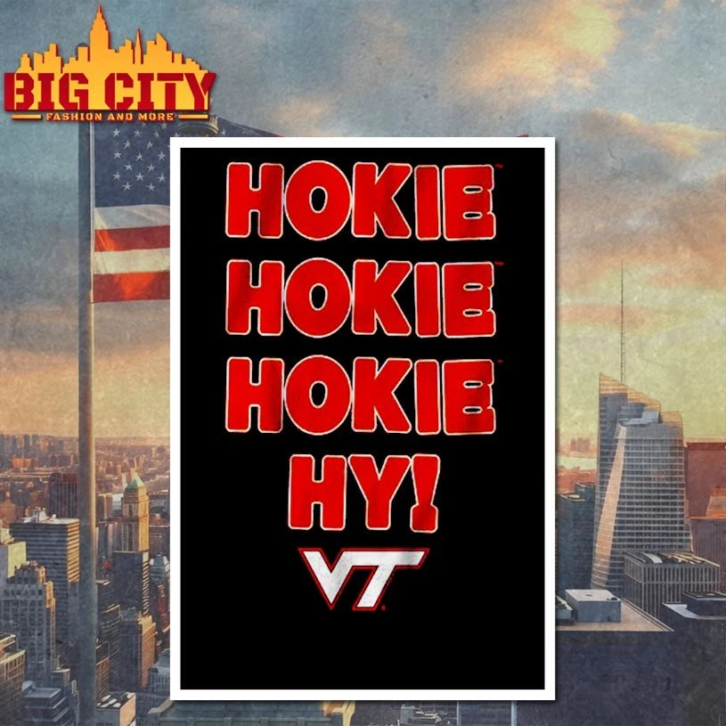 Virginia Tech Hokies Hokie Hokie Hokie Hy Slogan Shirts