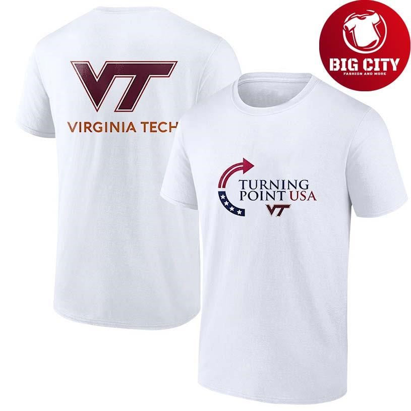 Virginia Tech x Turning Point USA Charlie Kirk Shirt