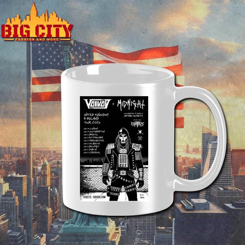 Voivod 2026 UK And European Tour Poster Shirt