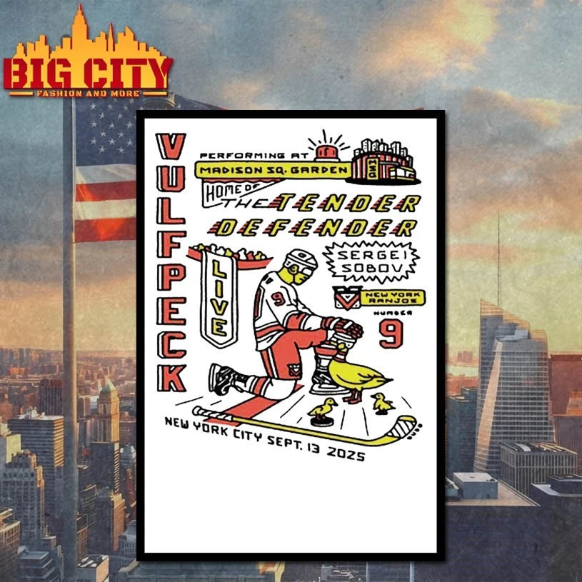 Vulfpeck New York City Sept. 13 2025 shirt