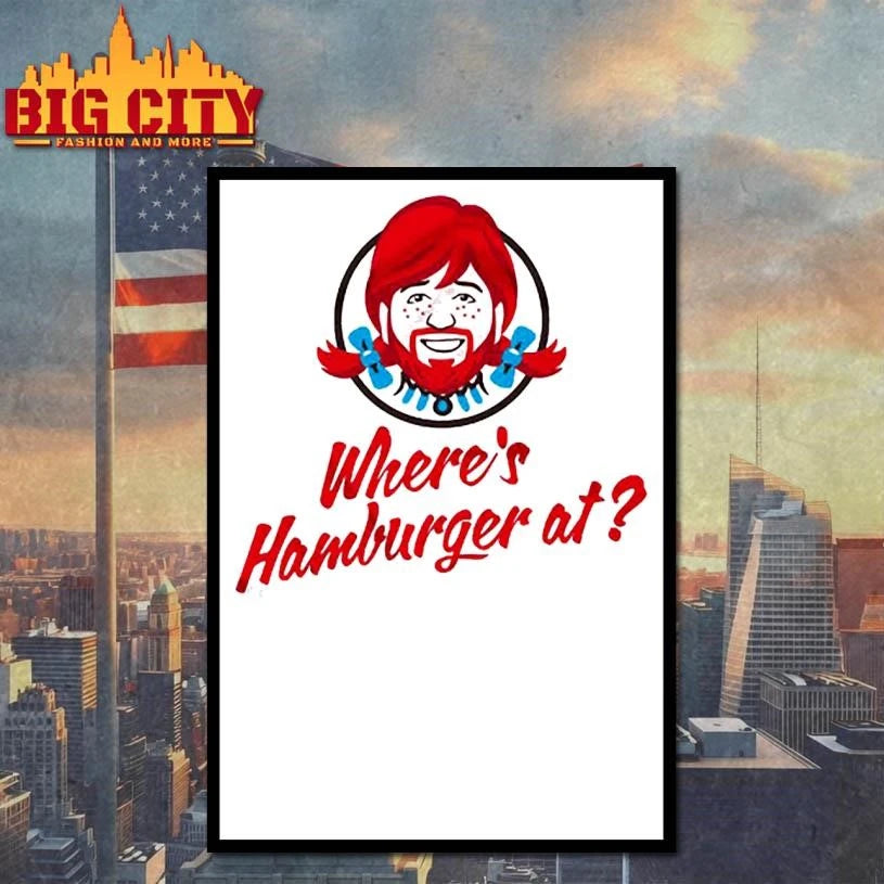 WHERE’S HAMBURGER AT Shirt