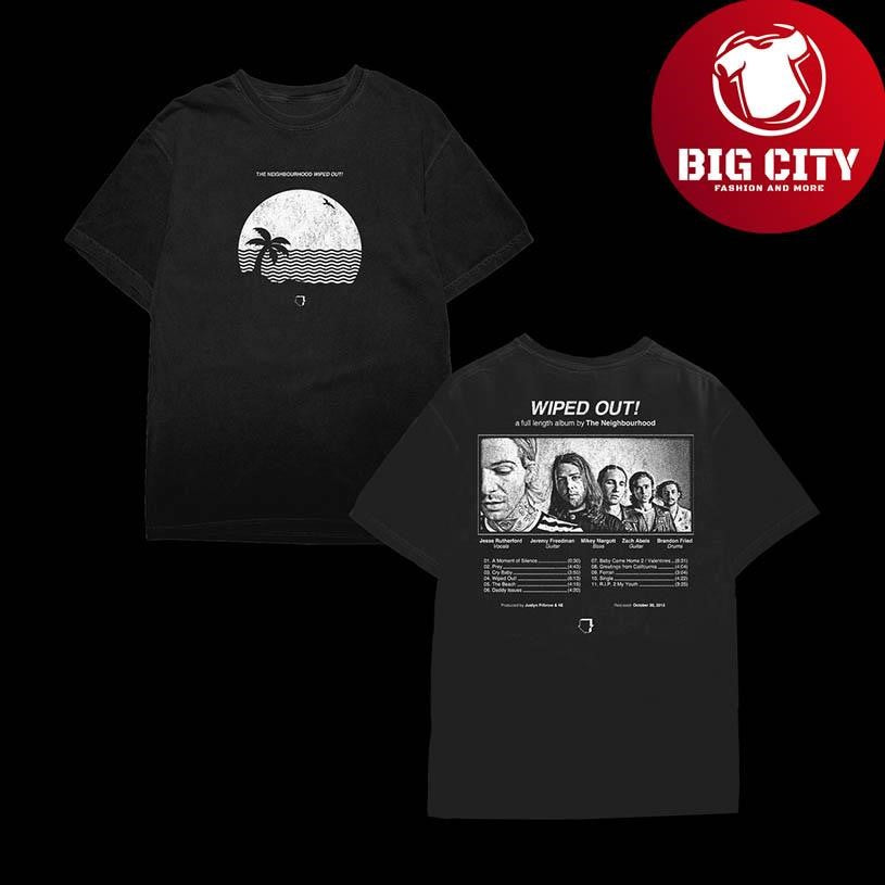 WIPED OUT! ALBUM TWO SIDED SHIRT
