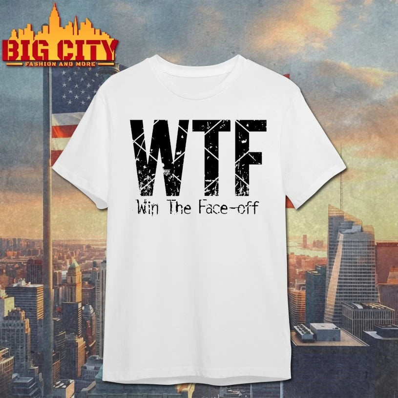 WTF Win The Face Off Hockey shirt