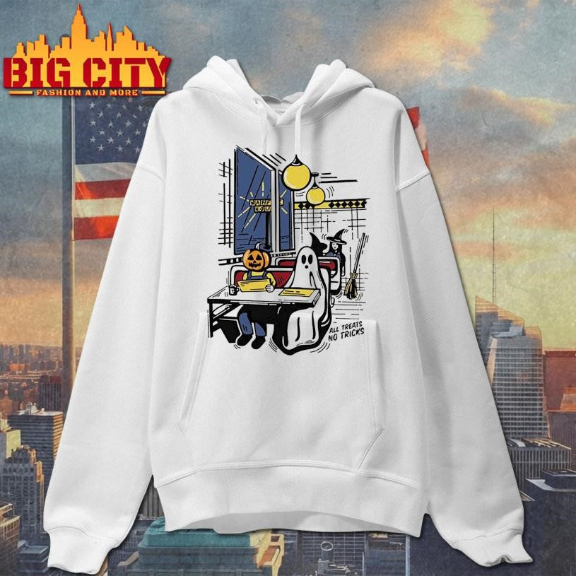 Waffle House Limited Edition All Tricks, No Treats Youth Halloween 2025 Shirt