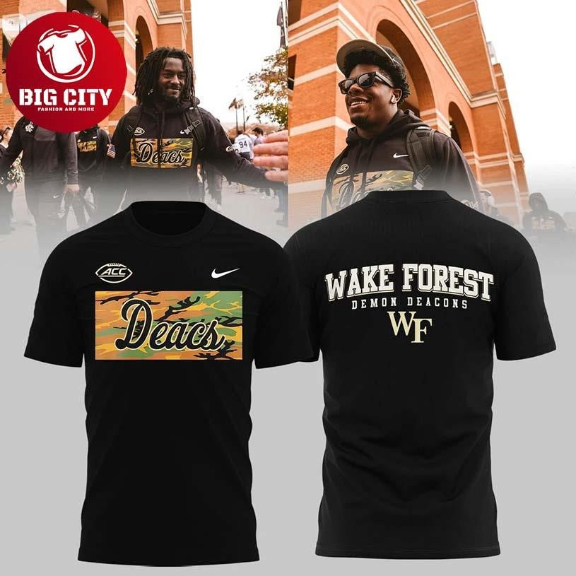 Wake Forest Demon Deacons Demon Deacon Two Sided Shirt