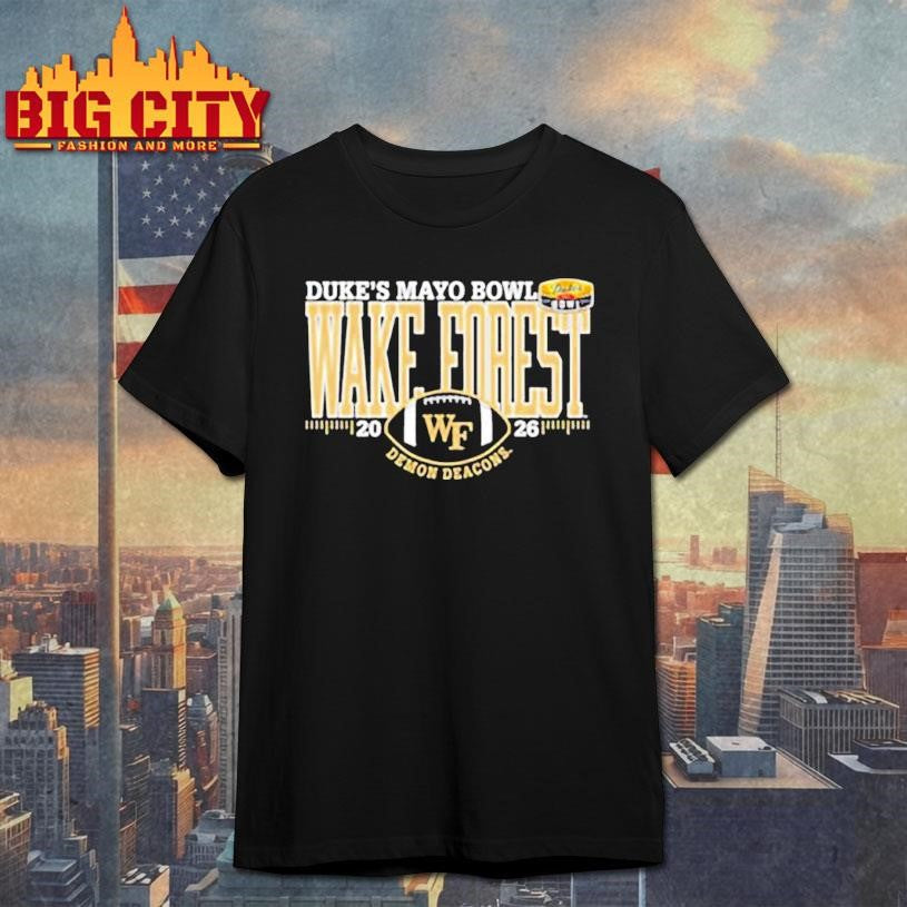 Wake Forest Demon Deacons Football 2026 Duke’s Mayo Bowl shirt