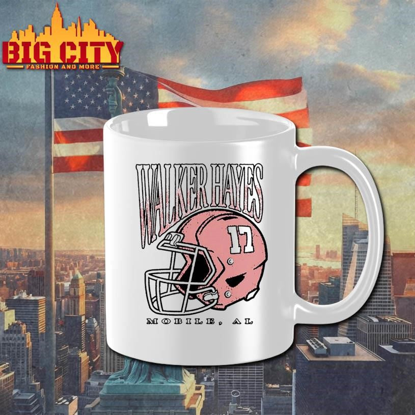 Walker Hayes 2025 Mobile, AL helmet shirt