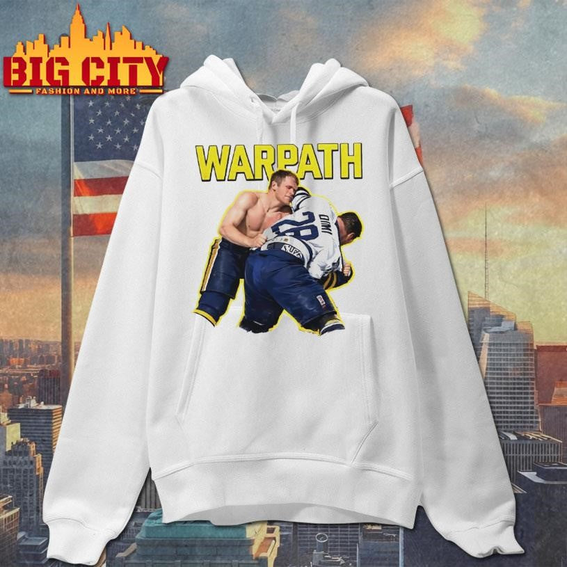 Warpath Rayzor Rob Ray Buffalo Sabres Vs Tie Domi Toronto Maple Leafs Shirt