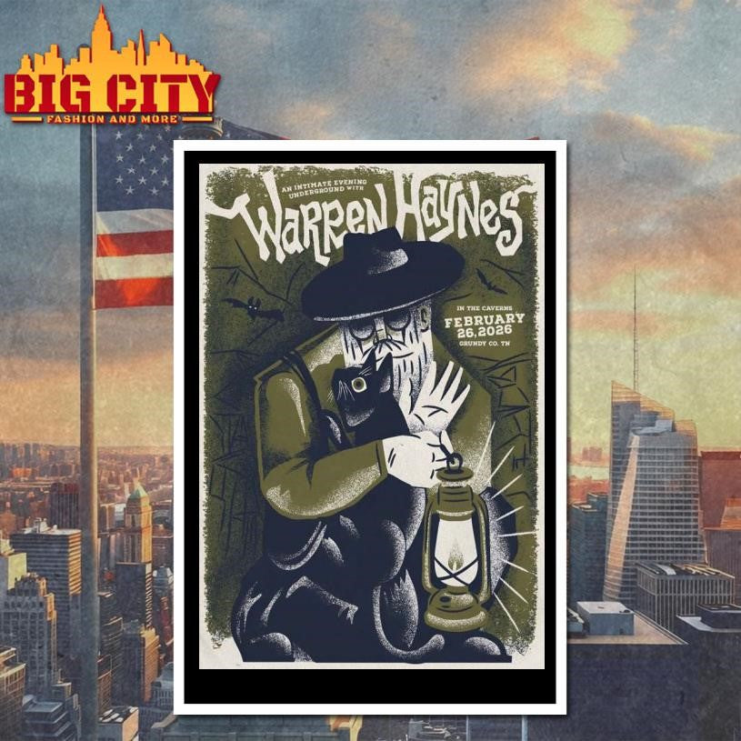 Warren Haynes Grundy County CO TN Feb 26 2026 Poster Shirt