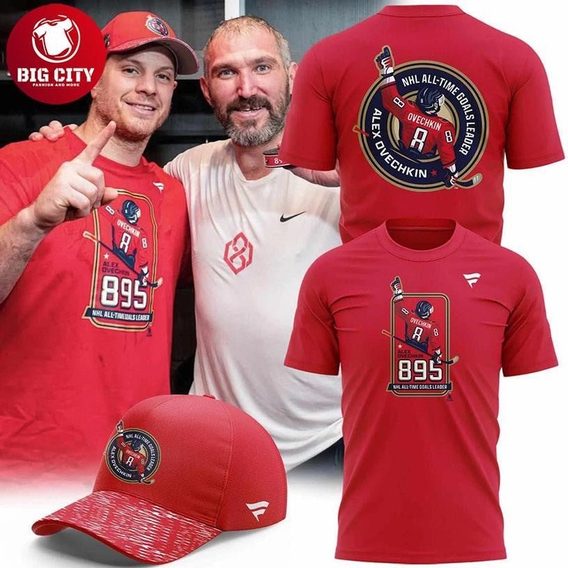 Washington Capitals Alexander Ovechkin 2026 Tribute Night Two Sided Shirt