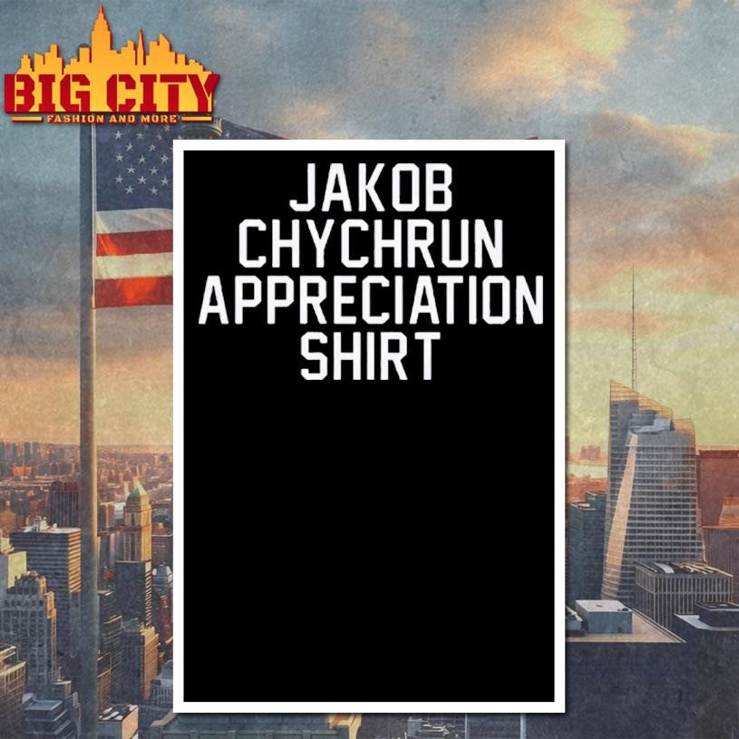Washington Capitals Jakob Chychrun Appreciation Shirt
