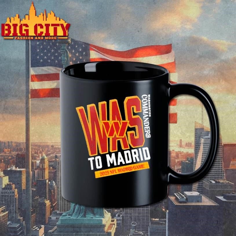 Washington Commanders 2025 To Madrid We Go Shirt