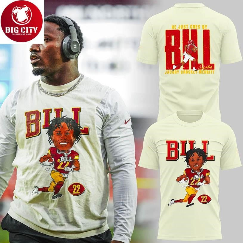 Washington Commanders Bull 22 Jacory Croskey Merritt Shirt