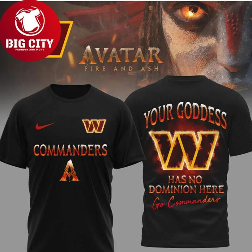 Washington Commanders x Avatar Two Sided Shirt