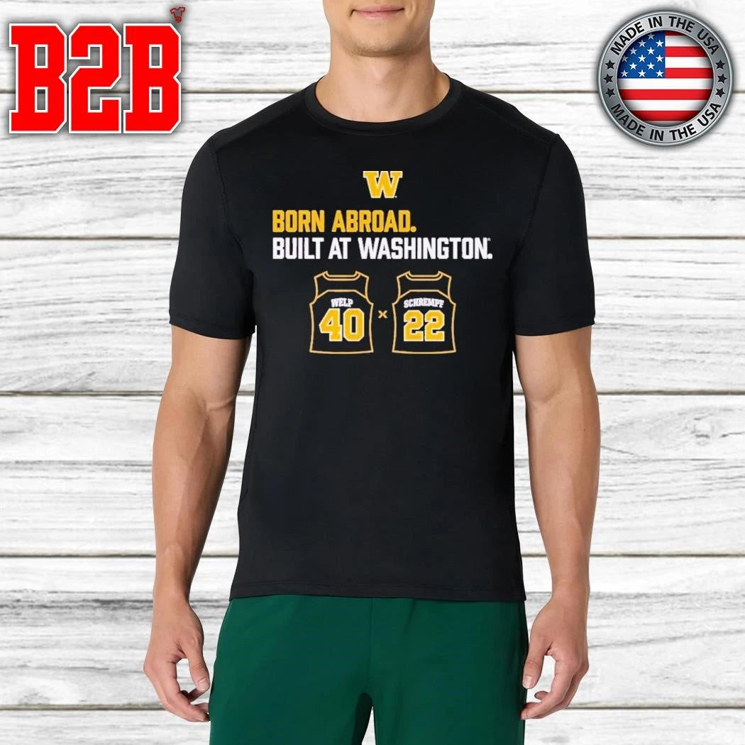 Washington Huskies Schrempf-Welp Duo Shirt