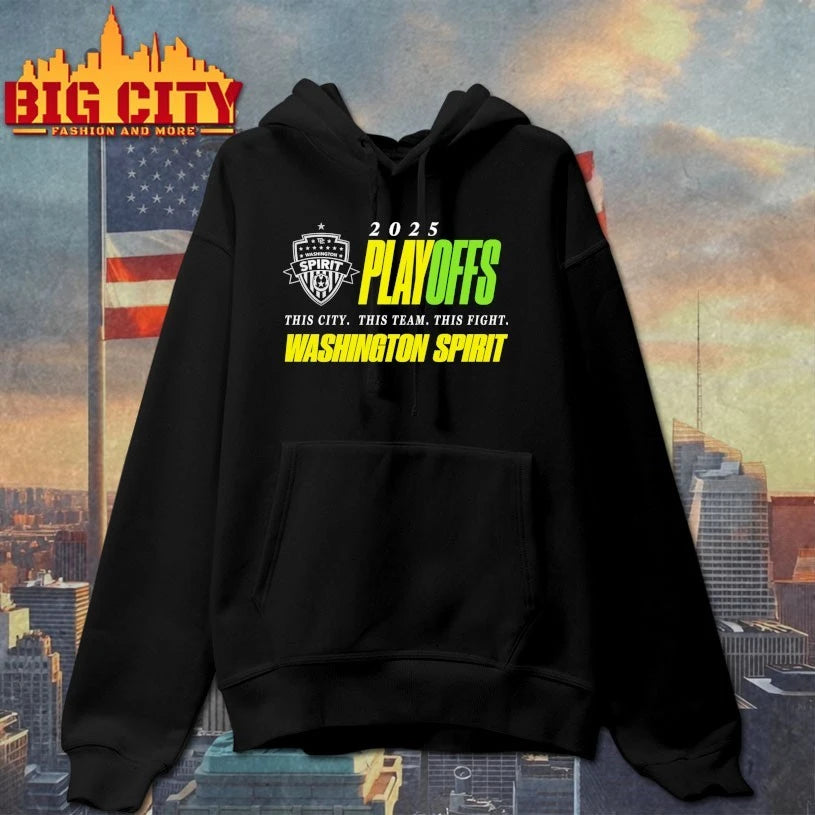 Washington Spirit 2025 Playoffs This city This Team This Fight logo shirt