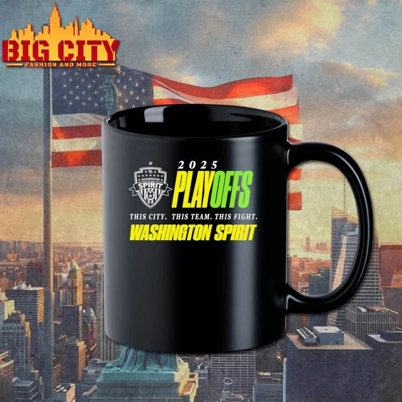 Washington Spirit 2025 Playoffs This city This Team This Fight logo shirt