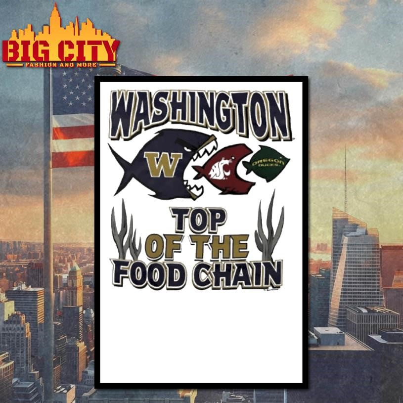 Washington Top Of The Food Chain Shirt