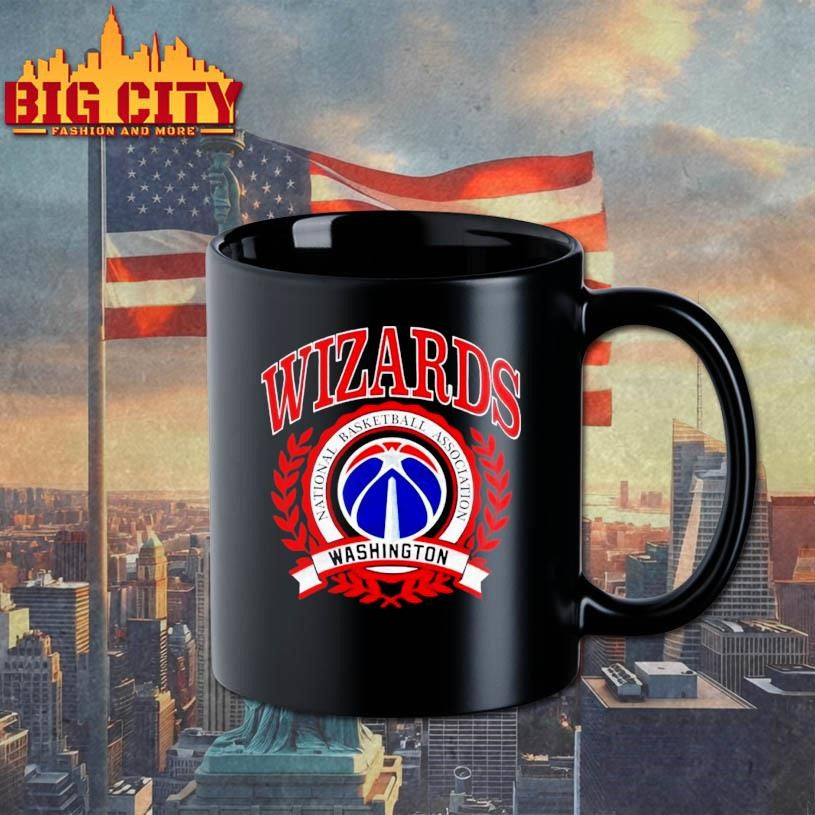 Washington Wizards Basketball Nba Crest Logo Shirt