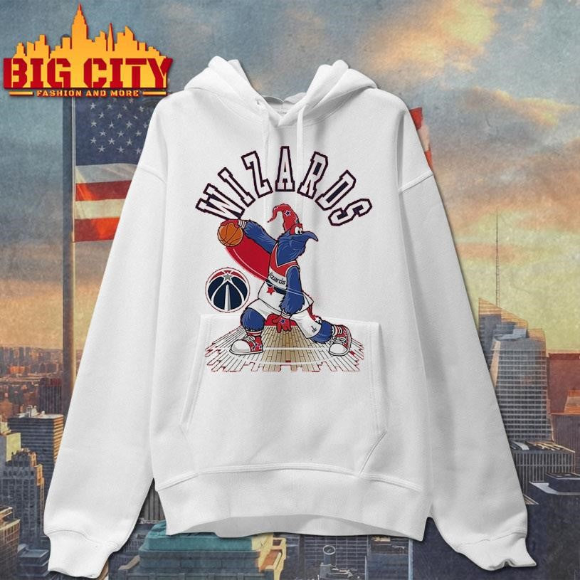Washington Wizards Mascot On Court 2025 shirt