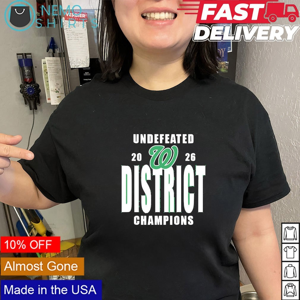 Waxahachie HS Indian Baseball undefeated 2026 district champions shirt