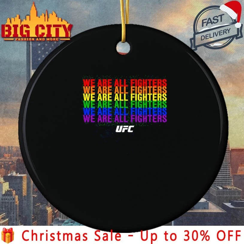 We Are All Fighters UFC pride shirt