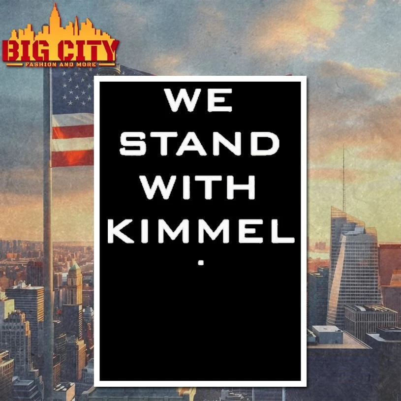 We Stand With Kimmel text Shirt