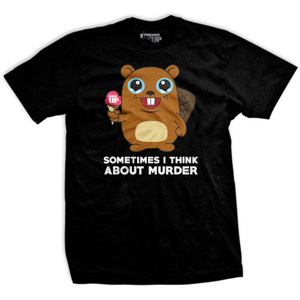 Sometimes I Think About Murder T-Shirt Hoodie, Sweatshirt | ZylaModa.com (Image 1)