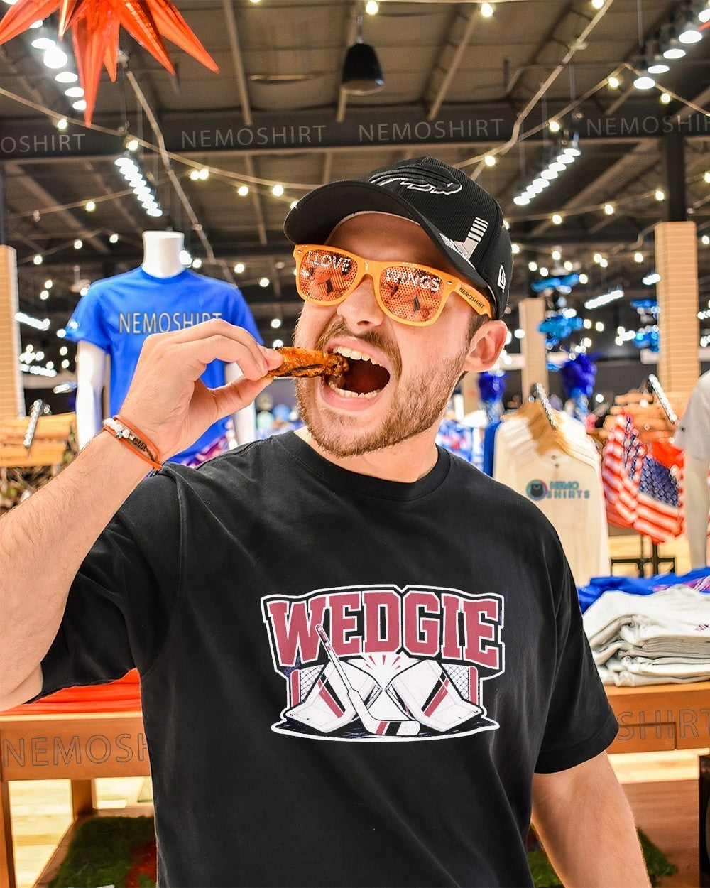 Wedgie Scott Wedgewood Colorado Avalanche hockey shirt
