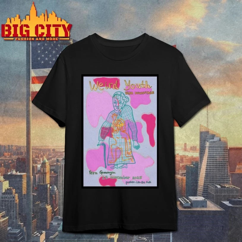 Weird Youth 11.29.2025 Groningen Netherlands Poster shirt
