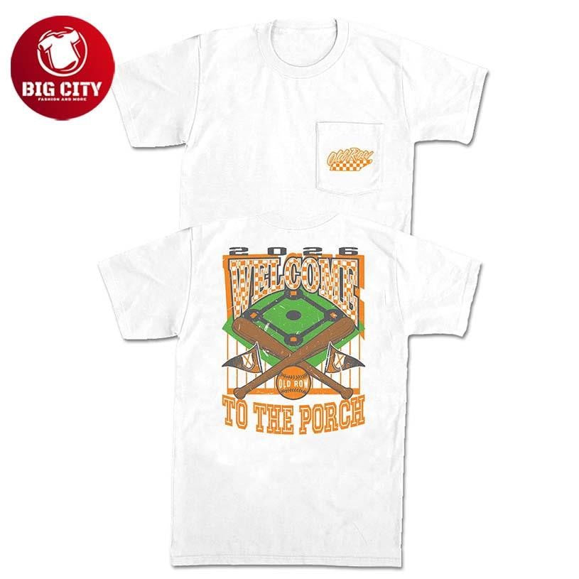Welcome To The Porch Old Row Two Sided Shirt
