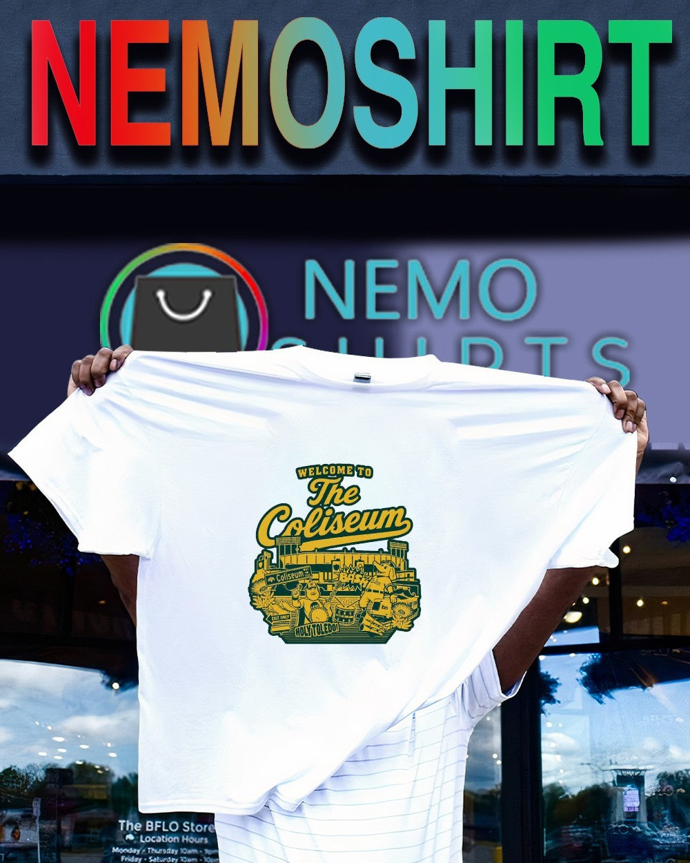 Welcome to the Coliseum holy Toledo shirt