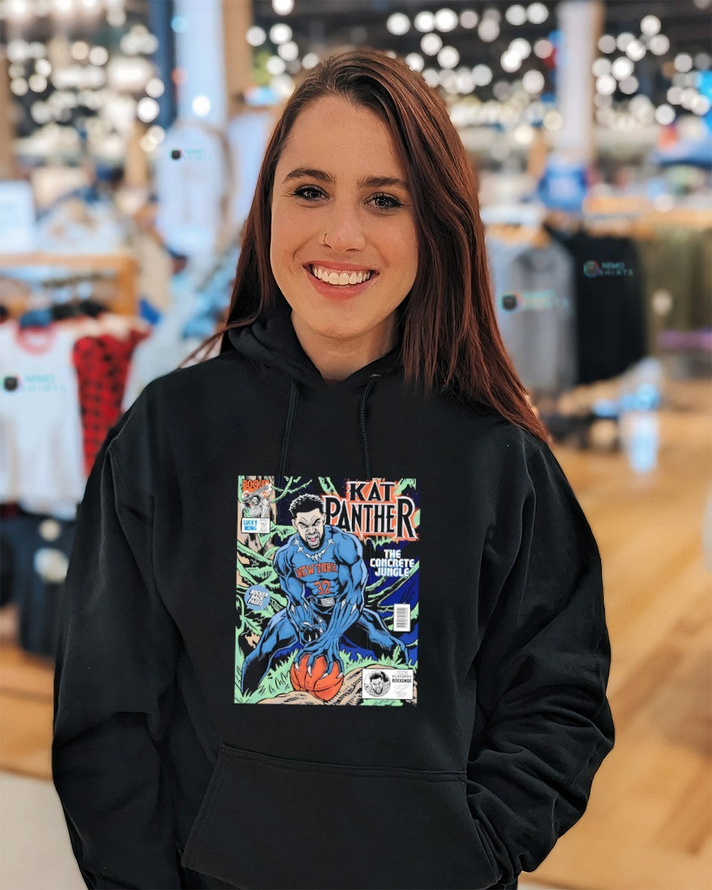 Welcome to the Jungle Kat Panther Karl-Anthony Towns NY Knicks shirt