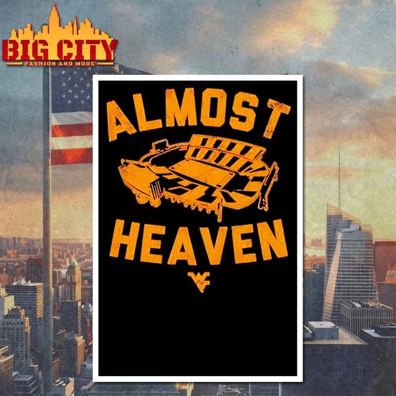 West Virginia Football Almost Heaven shirt