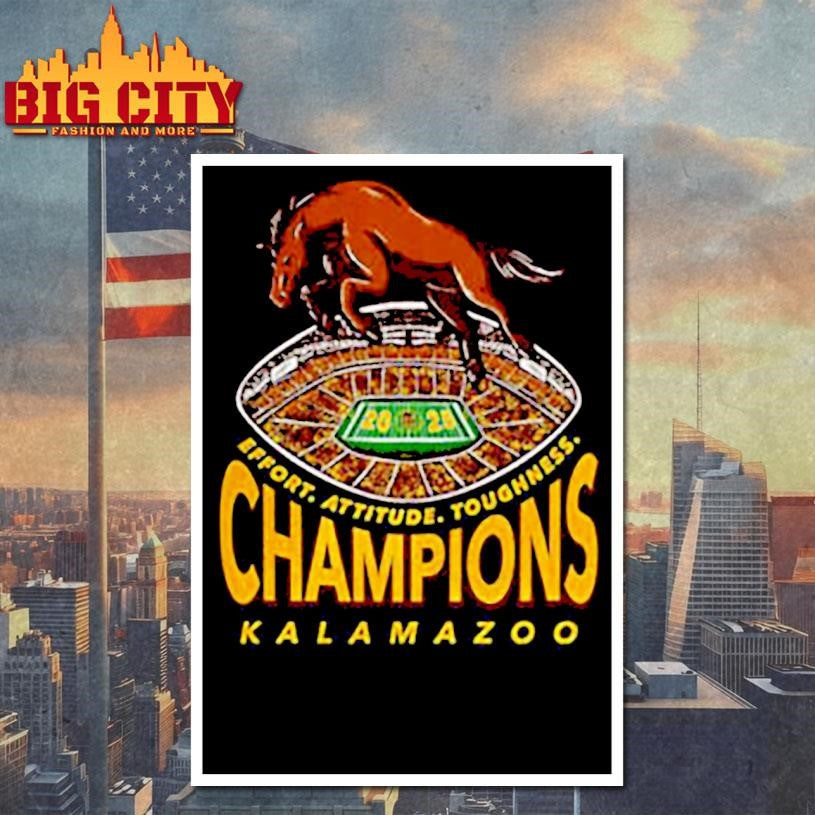 Western Michigan Broncos Effort Attitude Toughness Champions 2025 shirt