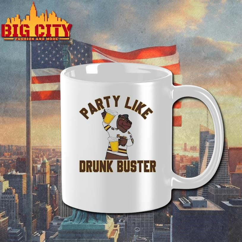 Western Michigan Broncos Hockey Party Like Drunk Buster Shirt