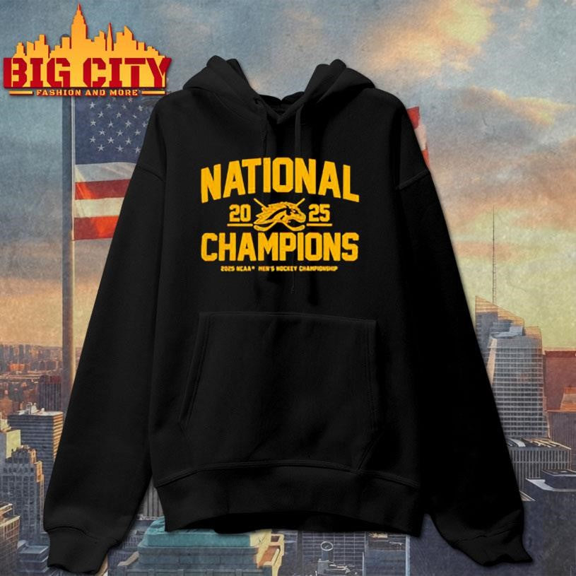 Western Michigan NCAA Men’s Hockey National Champions 2025 shirt