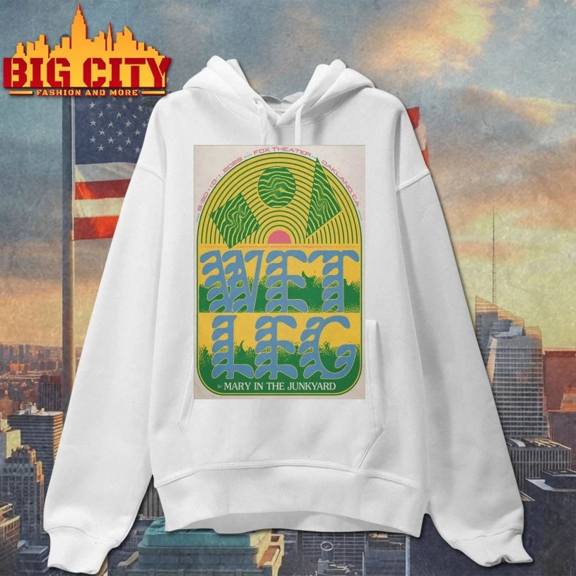 Wet Leg Fox Theater Oakland CA 9-30 10 1 2025 Poster shirt
