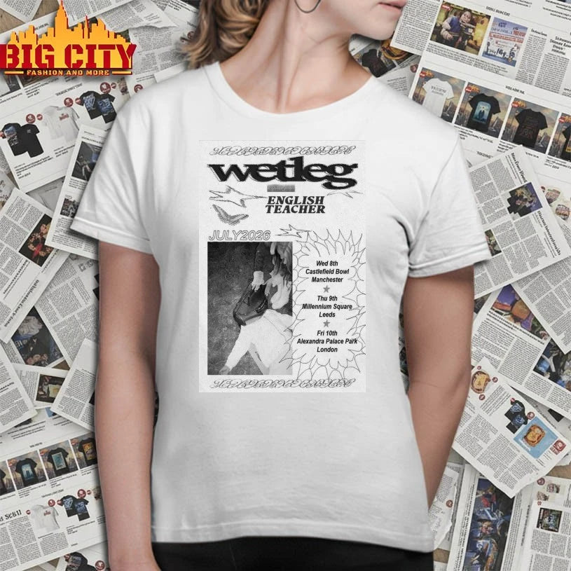 Wetleg July 2026 Tour Poster shirt
