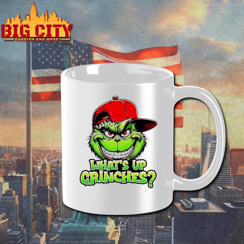 Whats Up Grinches Grinch With Hat Christmas Christmas Shirt