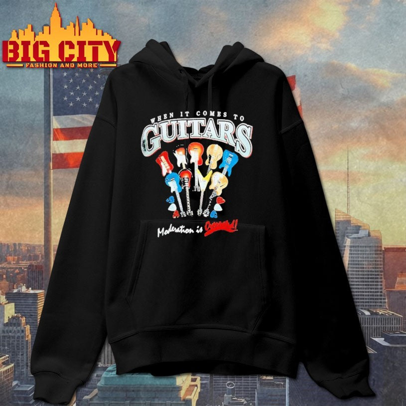 When It Comes To Guitars Moderation Is Overrated Shirt