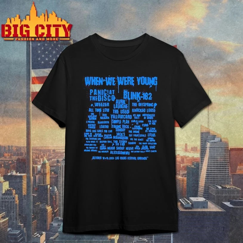 When We Were Young Festival 2025 Overseer Lineup shirt