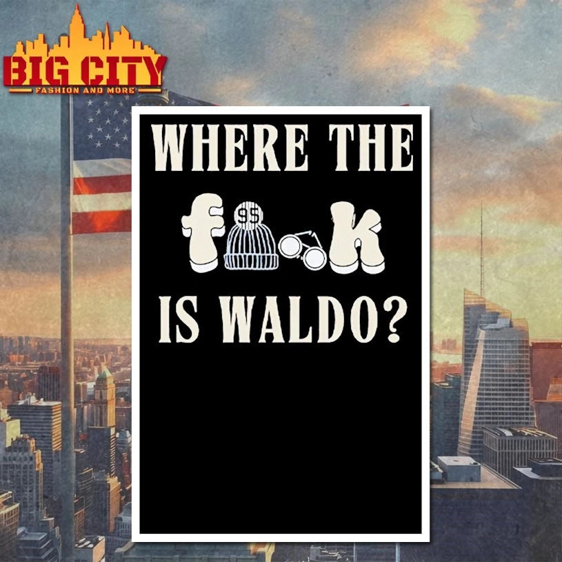 Where The Fuck Is Waldo shirt