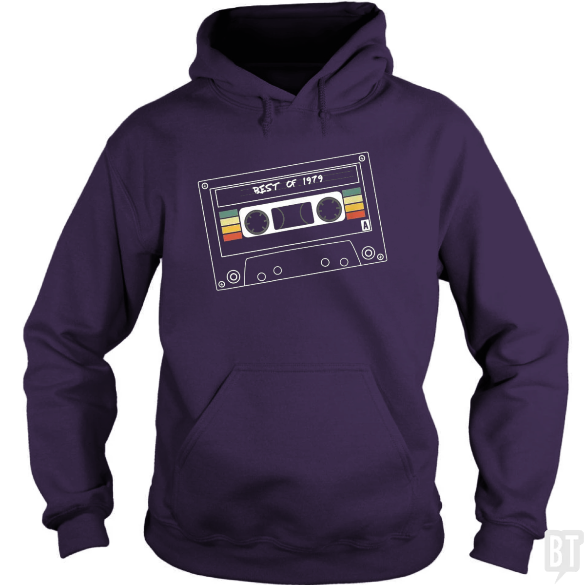 Vintage Cassette Best of 1979 Hoodie