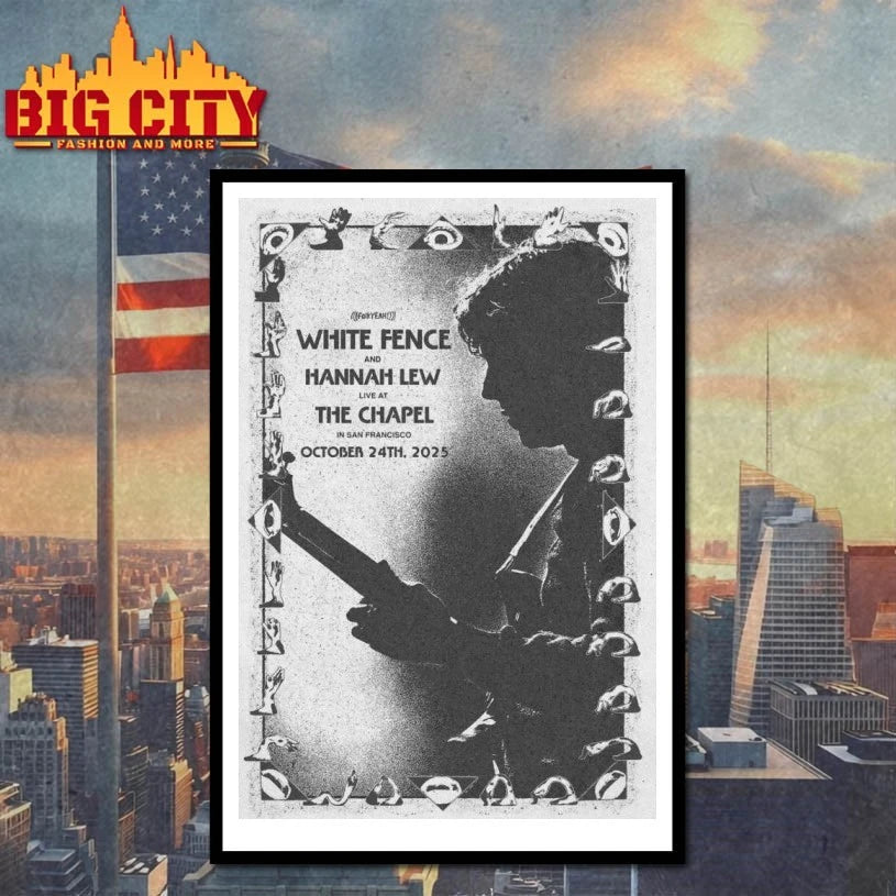 White Fence San Francisco, CA October 24 2025 Poster Shirt