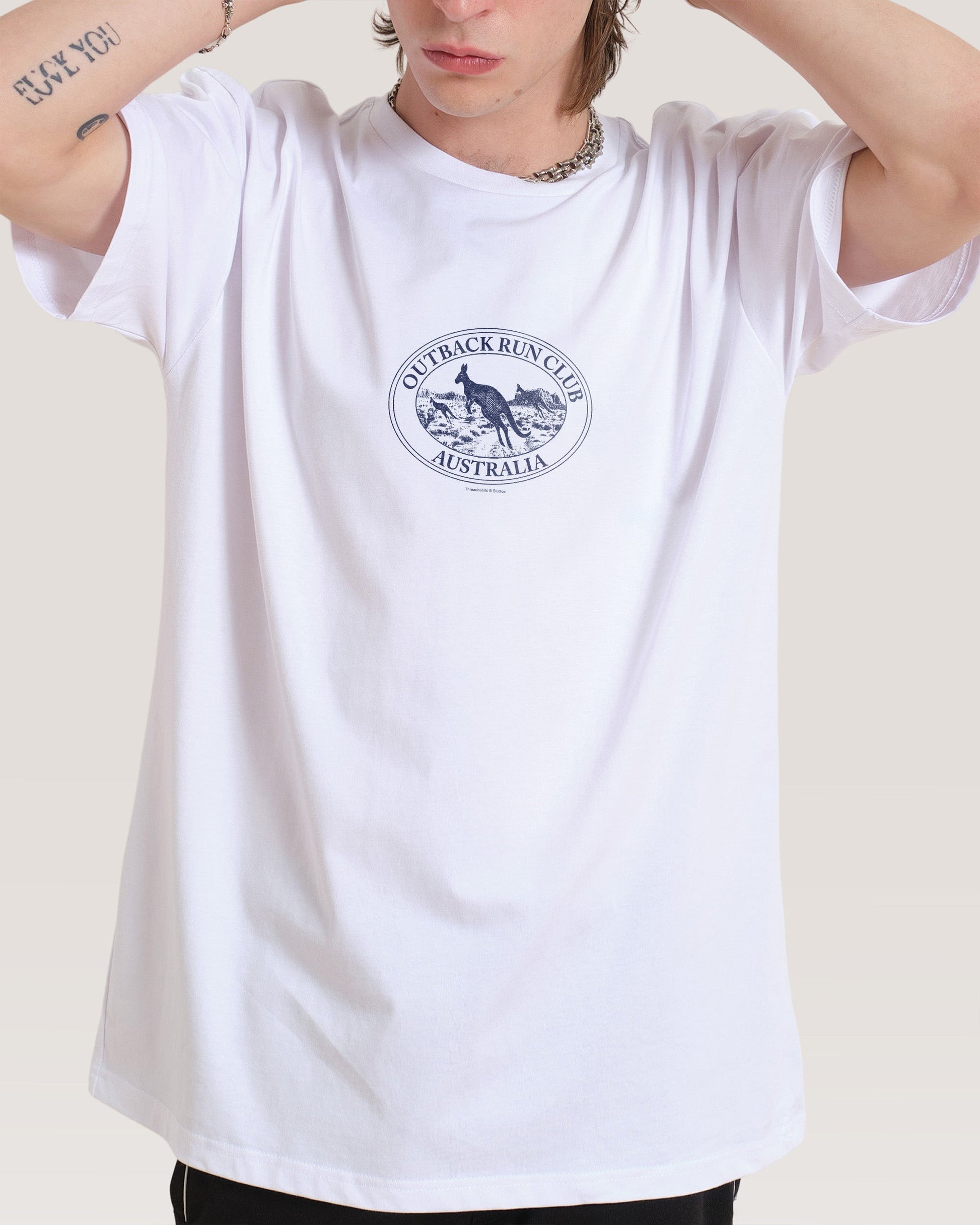 Kangaroo Outback Run Club T-Shirt