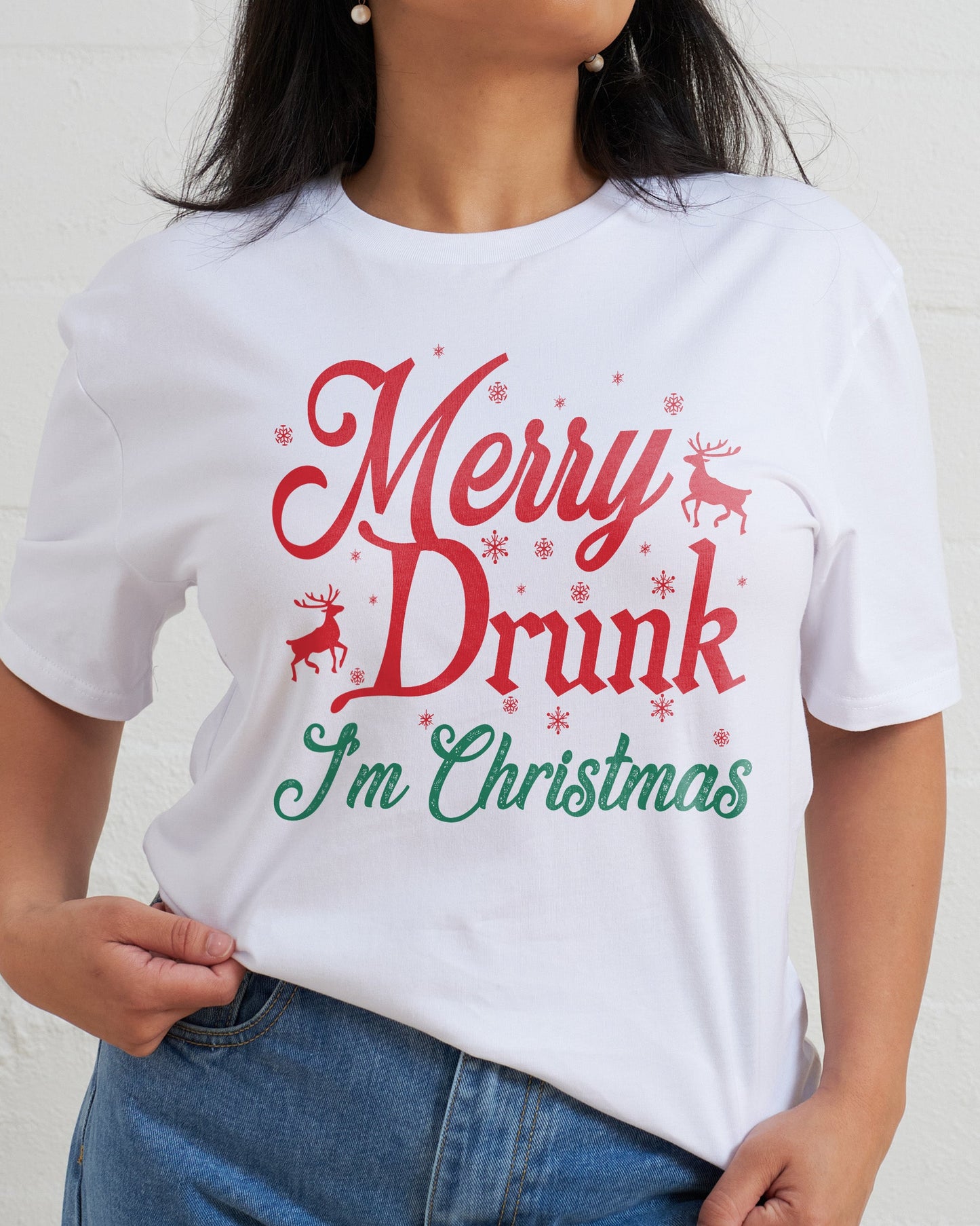 Merry Drunk I am Christmas T-Shirt