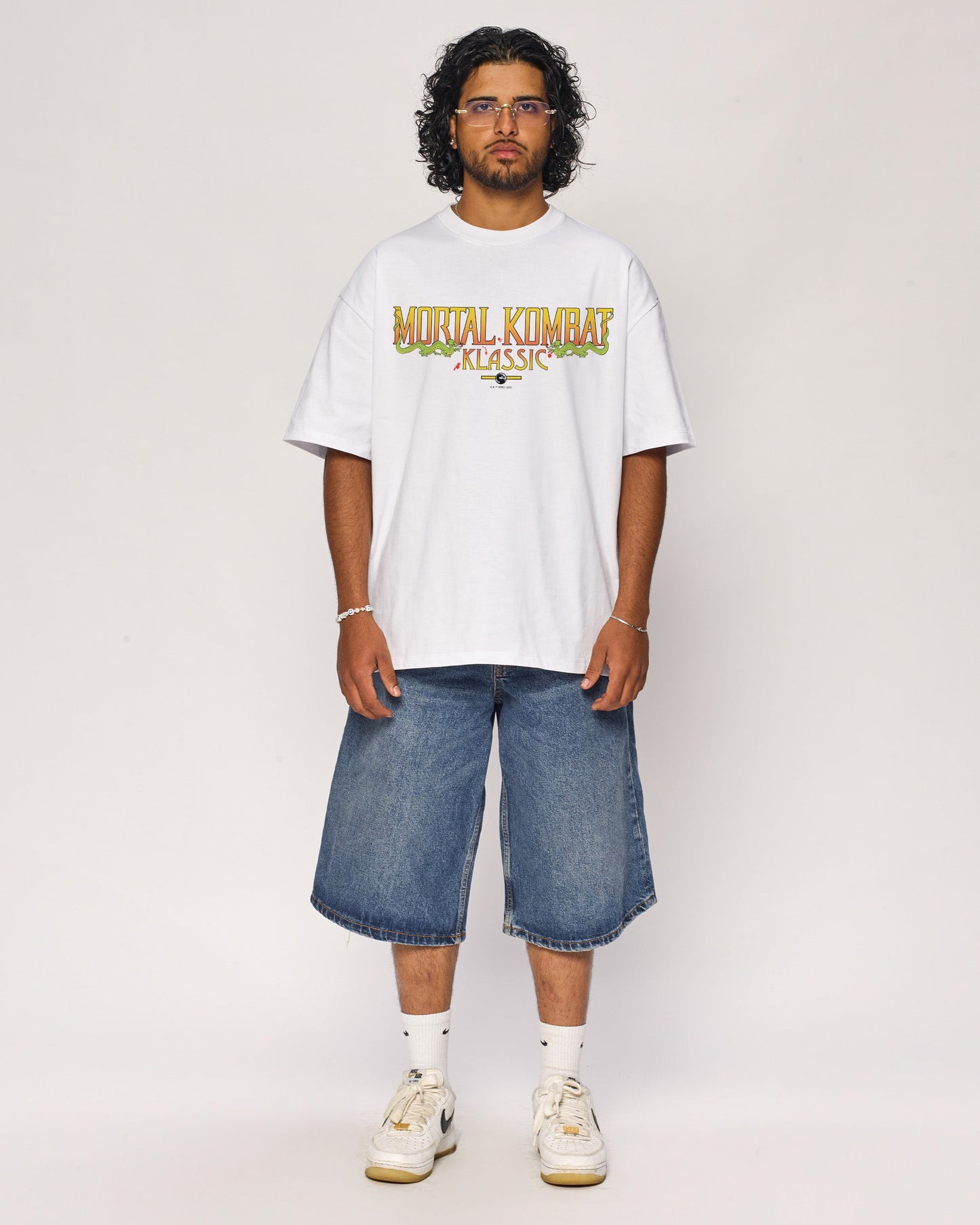 Mortal Kombat Klassic Logo Oversized Tee