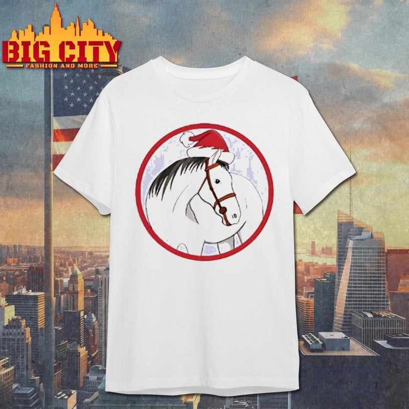White Horse Merry Christmas Shirt